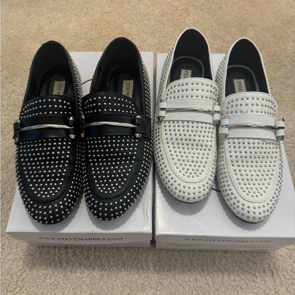 Limited edition Steve Madden Studded loafers!